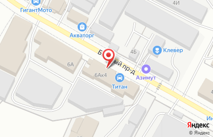 Транспортная компания ТрансХолдинг в Базовом проезде на карте