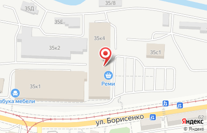 Оптика МИО на улице Борисенко на карте