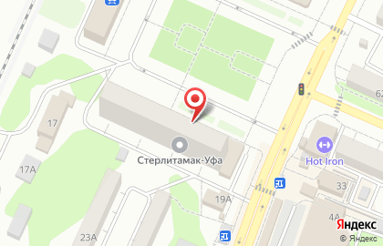 Супермаркет Магнит в Уфе на карте