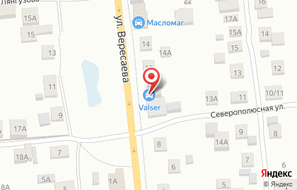 Автосервис Valser в Авиастроительном районе на карте