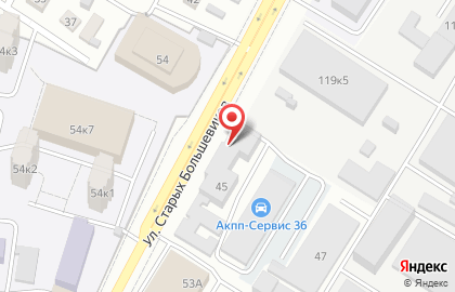 Автомойка в Воронеже на карте