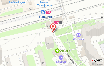 Киоск по продаже хлебобулочных изделий, г. Красногорск на карте