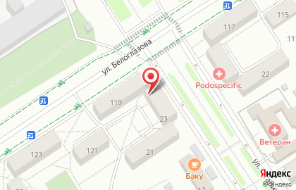 Квартирное бюро на улице Гагарина на карте