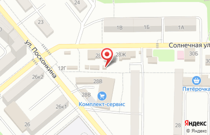 Магазин Хлебное место в Котовске на карте