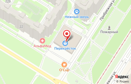 Перекресток в Невском районе на карте