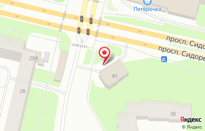 Продовольственный магазин Ромашка в Мурманске на карте