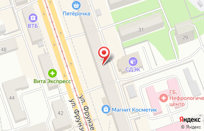 Орфей на улице Фрунзе на карте