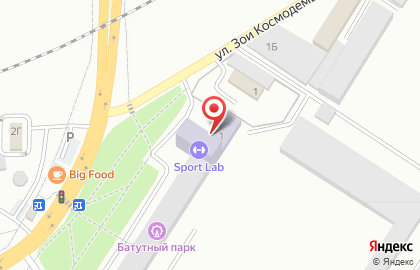 Оптово-розничный магазин Оптово-розничный магазин на Зои Космодемьянской на карте