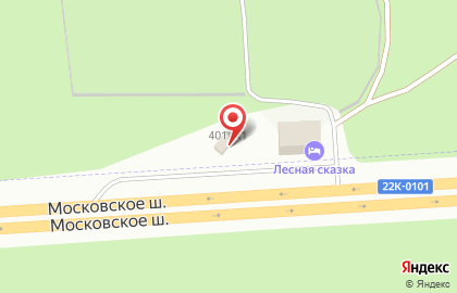 Баня Лесная сказка на Московском шоссе на карте