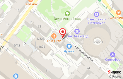 Цветочный магазин ES Flowers в Петроградском районе на карте