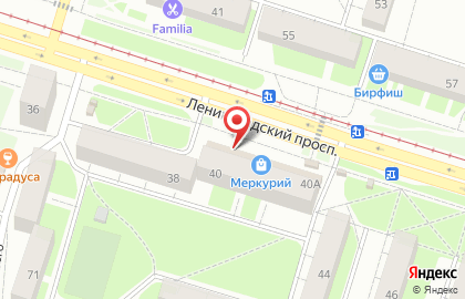 Банкомат Газпромбанк на Ленинградском проспекте, 40а на карте
