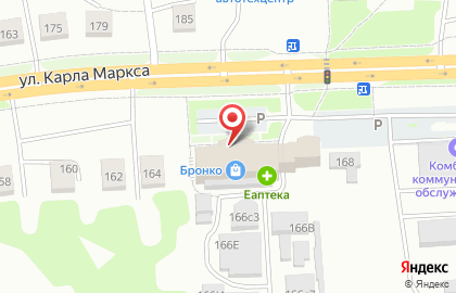 Км Строй на улице Карла Маркса на карте