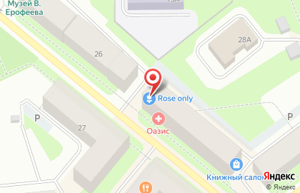 Цветочный салон Rose Only в Мурманске на карте