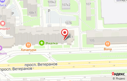 Gsm-Сервис178 на проспекте Ветеранов на карте