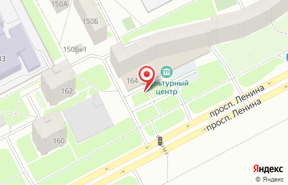 Клуб спортивных бальных танцев Миллениум Денс на проспекте Ленина на карте