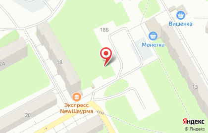 Киоск по продаже мясной продукции в Индустриальном районе на карте