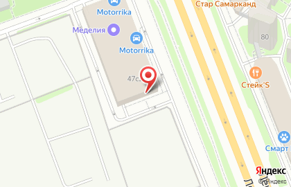 Федерация тенниса России на Ленинградском шоссе на карте