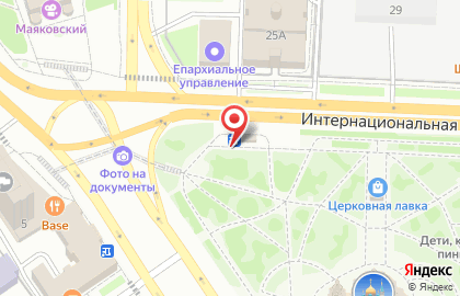 Сеть закусочных-бистро мексиканской кухни iМехико на Интернациональной улице на карте