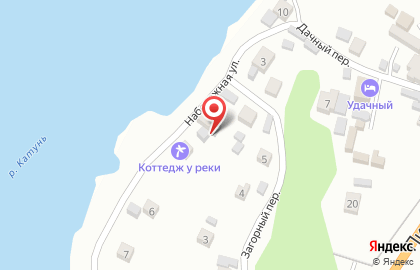 База отдыха Райский бережок на карте