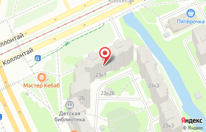Зоомагазин PetShop.ru на проспекте Большевиков на карте
