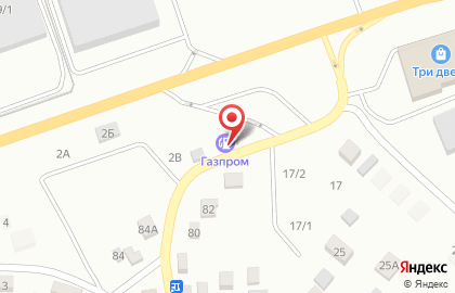 АЗС Газпром на Тамбовской улице на карте