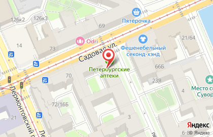 ДИКСИ на Технологическом институте I на карте