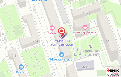 SODA Павелецкая на карте