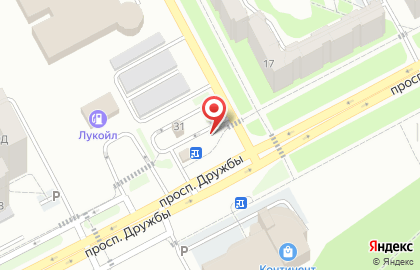 Магазин Продукты в Центральном районе на карте
