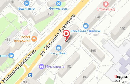 Банкомат Нокссбанк в Краснооктябрьском районе на карте