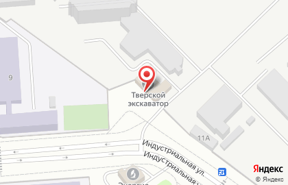 ОАО Тверской экскаватор на Индустриальной улице на карте
