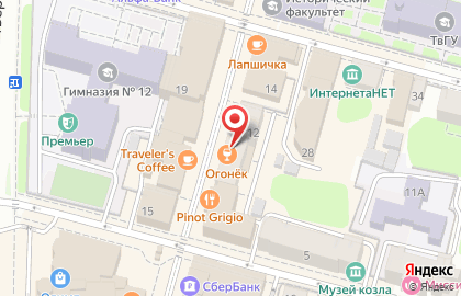 Оператор сотовой связи Tele2 на Трёхсвятской улице, 12 на карте