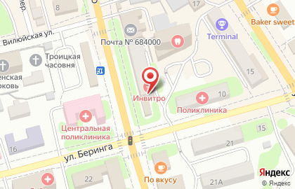 Салон красоты Люкс в Петропавловске-Камчатском на карте