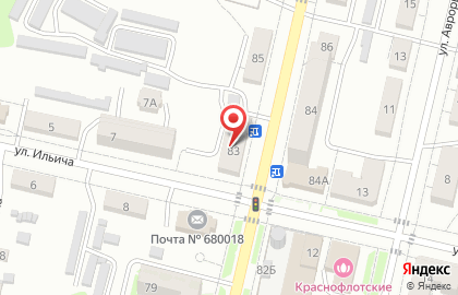 Первая помощь на улице Ильича на карте