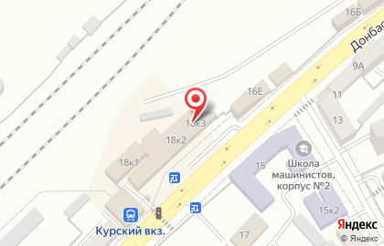 Текстильные штучки на Донбасской улице на карте