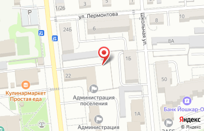 Государственная инспекция по надзору за техническим состоянием самоходных машин и других видов техники Республики Марий Эл по Медведевскому району на карте
