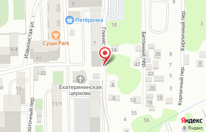 Зоомагазин Барсик на Извилистой улице на карте