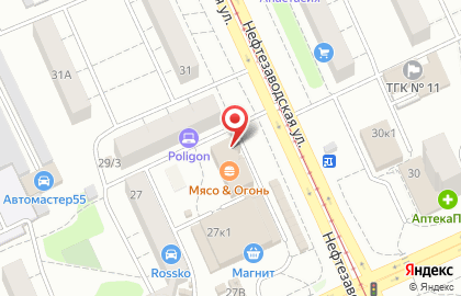 Магазин Все для рукоделия на Нефтезаводской улице на карте