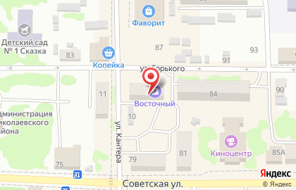 Восточный экспресс банк в Николаевск-на-Амуре на карте