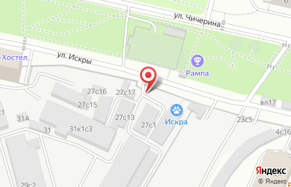 Автостоянка в Москве на карте