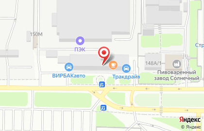 Компания АвтоГРАФ на улице Доватора на карте