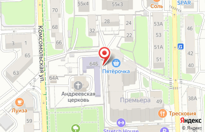 Фирма в Центральном районе на карте