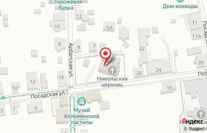 Храм Николы на карте