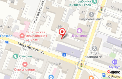 Круиз-2000 на Московской улице на карте