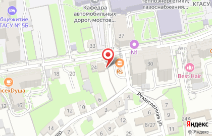 Кафе быстрого питания Блиншок на карте