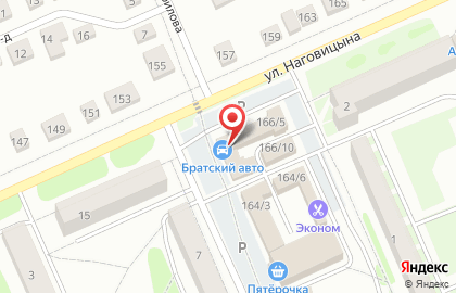 Автомагазин Братский Авто в Ижевске на карте