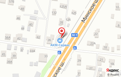 Автосервис АКМ-Сервис на карте