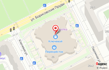 Интернет-магазин интим-товаров Puper.ru на улице Борисовские Пруды на карте