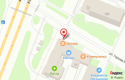 Кафе быстрого питания Шаурма Цезарь на Кольском проспекте на карте