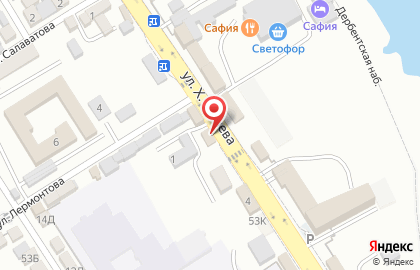 Магазин автозапчастей За рулем в Махачкале на карте