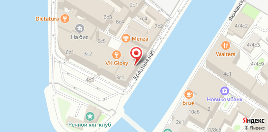 Банкетный зал КРЫМ terrace Moscow на карте